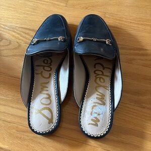 Sam Edelman Black Mule Slides Size 8